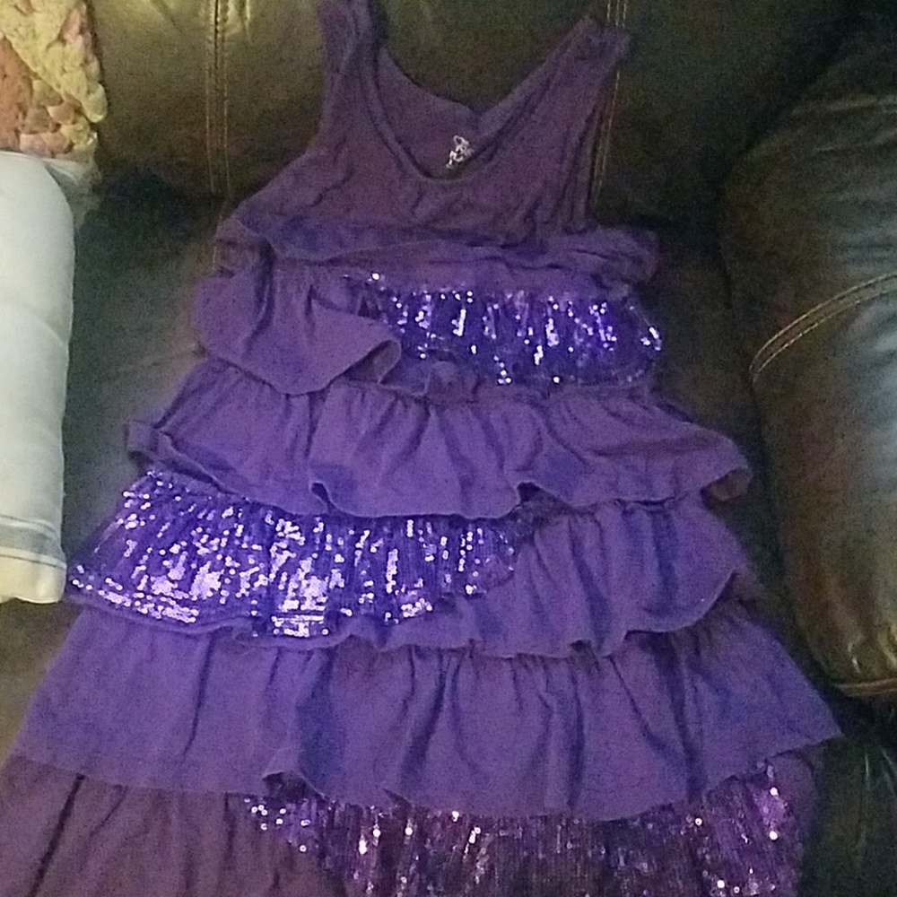 Purple dress